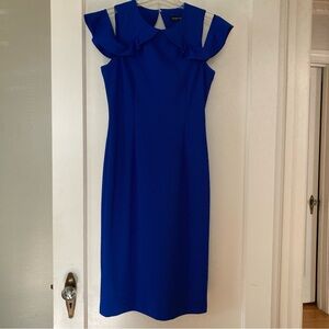 Ivanka Trump Blue Sleeveless Dress - Size 4